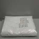 Chunlei Waterproof Duvet Cover King Size 3-Piece Set, 90x106 Inch Breathable Bedding Protector, Ultra Soft Comforter Cover with Zipper, Includes 2 Pillow Shams (Comforter Not Included), White