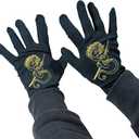 Rubies Ninja Black Gloves for Kids, Boy's No Size, One Size