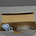 10 Hole Punch Binding Machine for Planner, Metal Binder Machine Kit with 10Pcs Plastic Comb Binding Spines & 30Pcs Loose Leaf Binder Rings, Binder Hole Puncher for A4, A5 and B5 Paper