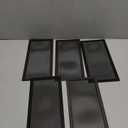 MODERN WAVE - Extra Strong Magnetic Air Vent Screen Cover for Floor 5-Pack (5'' x 11'', Black)