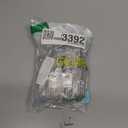 90PCS Stainless Steel Curtain Pleat Hooks,Drapery Hook and Pin for Pleated Drapes 4 Prongs Pinch Pleat Hook Clips,Traverse Pleater 4 End Curtain Hangers for Window Door Bathroom Curtain