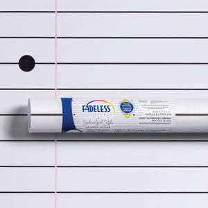 Fadeless Schoolgirl Style Bulletin Board Paper, Passing Notes, 47.25" x 25', 1 Roll, 47" x 300"