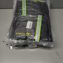 10 x 4 Pack Outdoor Faucet Covers for Winter Freeze Protection Hose Bib Covers for Winter, Water Spigot Cover Winter Insulated 8.3" x 5.9" Pipe Wrap Insulation Cover Socks Outside Faucet Freeze Protector (Black)