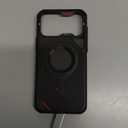 Aulumu A17 iPhone 17 Pro Max Case | MagSafe Compatible | Touch-Sensitive Buttons | Integrated Drop Protection | Military-Grade Outdoor Design Black