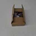 NearMoon Brass Hand Held Shower Head, Luxury High Pressure Shower Kit with Wall Connector and Hose Set, for Bathroom Showering System Contemporary Square Style (Chrome Finish) (Chrome Finish)