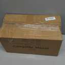 Adjustable Clamp Mount on Desk for PC Tower - No Drilling, Height Adjustable from 13.2" to 21.6", Width Adjustable from 5.5" to 9.8", Heavy Duty Under Desk Computer Mount, Computer Mount for Desk (Black)