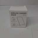 15W Samsung S24 FE Wireless Charger Fast Charging Stand for Galaxy S25 Ultra S24 S23 S22 S21 Z Fold6, for Motorola Wireless Desk Phone Charging Station with QC Adapter for Edge/razr+/Moto G Power 2025 (Black)