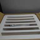 Dog Playpen,Clear Dog Pen, Acrylic Dog PenEasy to Install and Remove Dog Play Pen and Kennel Playpen, Suitable for Dogs, Cats,Dog Playpen Indoor (White, 23.6" Height, 10PCS)