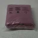 AMWAN Solid Purple Duvet Cover Queen Pale Mauve Solid Color Bedding Set Jersey Knit Cotton Comforter Cover Hotel Quality Solid Purple Comforter Cover for Kids Girl Women 1 Duvet Cover 2 Pillowcases (Queen(90"x90"))
