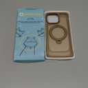 O3 Mag-Stand Designed for iPhone 16 Pro Max Case with 360 Spin Stand, [Compatible with MagSafe][Super Skin Feeling] Translucent Matte Magnetic Slim Phone Case 6.9 inch, Desert Gold