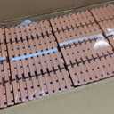 Plastic Interlocking Deck Tiles, 36 Pack, 12"x12" Each, Khaki