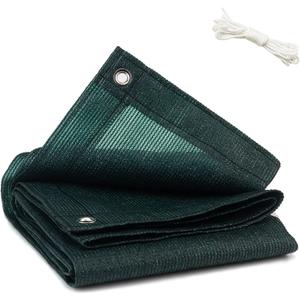 90% Shade Cloth for Plants 3.3 Ft  6.6 Ft Greenhouse Shade Cloth for Protect Vegetable Plants Fruits Flowers Crops - Green