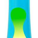 Liquid Motion Lamp with Black Base Glitter Lamps with Yellow Wax in Blue Water for Adults Night Light for Kids Boys Girls Great for Home Office Bedroom Decoration Christmas Birthday Present (16")