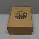 Prus Waso White Soap Dispenser for Kitchen Sink, Dish and Hand Soap Dispenser with Silver Stainless Steel Pump, Perfect for Kitchen Decor and Accessories. (Silver & White)