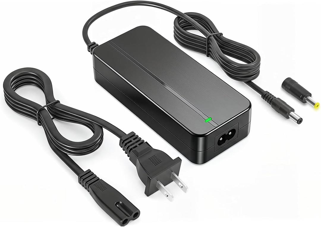 42V 2A Electric Scooter Charger for GOTRAX GXL V2, Nano S3 ION, G2, G3, G4, G5, G6, Apex, Eclipse, Glider, Rival, XR Elite, XR Ultra, Tour XP, Alpha XL 36V Li-ion Battery DC42V Power Supply Cable Cord
