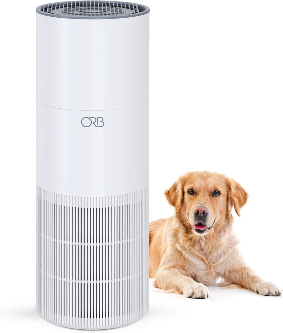 Air Purifier and Humidifier Combo,Air Purifier for Home Bedroom, Remove Dust Smoke Odor Pollen Pet Dander Allergies, Quiet, Auto mode, Humidifier for Kids Baby room, Top fill, Easy to clean, No Wet