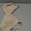 OEAK Womens Deep V Bras Wireless Comfortable Bra Supportive No Underwire Bras Tshirt Push Up Bralettes Plunge Seamless Bra (Small, Skin Color)