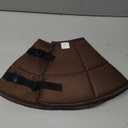 Dog Cone Collar M, Soft Cones for Large Medium Small Dogs,Adjustable Dog Cone Alternative to Stop Licking, Comfy Elizabethan Collar for After Surgery Wound Healing & Hot Spots Brown