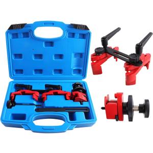 Universal Camshaft Timing Tool Kit 37950 Adjustable Camshaft Sprocket Locking Wrench & Pulley Holder Set for Intake Exhaust Cam, Fits Most Vehicles