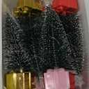 Mini Christmas Tree with Lights, 8 Pack Tabletop Christmas Tree with Lights for Indoor Christmas Decorations Holiday Party Ornagment, Christmas Centerpieces for Tables (8)