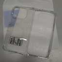 Osophter for Pixel 9 Pro Fold Case: Clear Transparent Protective Phone Cover[Anti-Yellowing][Anti-Scratch] for Google Pixel 9 Pro Fold Case-Clear