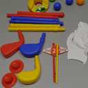 Atlasonix Toddler Golf Set - Toddler Golf Clubs | Kids Golf Clubs Includes Kid Golfer Bag, Gloves, 8 Balls and 3 Sticks - Sports and Outdoor Play Toys, Outdoor Toys, Kids Outdoor Play Equipment