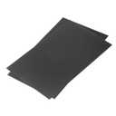 3 x MECCANIXITY Black ABS Plastic Sheet 10 x 6 x 0.04 Inch for Building Model, DIY Crafts, Panel, Pack of 2 Pcs
