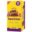 NEWTONS Soft Baked Real Fruit Fig Bars, Fig Cookies, 10 Snack Packs (2 Cookies Per Pack) (EXP 02/13/27)