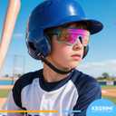 Kids Polarized Sunglasses Youth Baseball Sun Glasses for Boys Girls