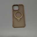 O3 Mag-Stand Designed for iPhone 16 Pro Max Case with 360 Spin Stand, [Compatible with MagSafe][Super Skin Feeling] Translucent Matte Magnetic Slim Phone Case 6.9 inch, Desert Gold