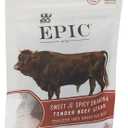 EPIC Sweet and Spicy Sriracha Beef Bites, Protein Snacks, Whole 30, 2.5 oz Pouch (2.5 Ounce (Pack of 1)) BB 1/7/26