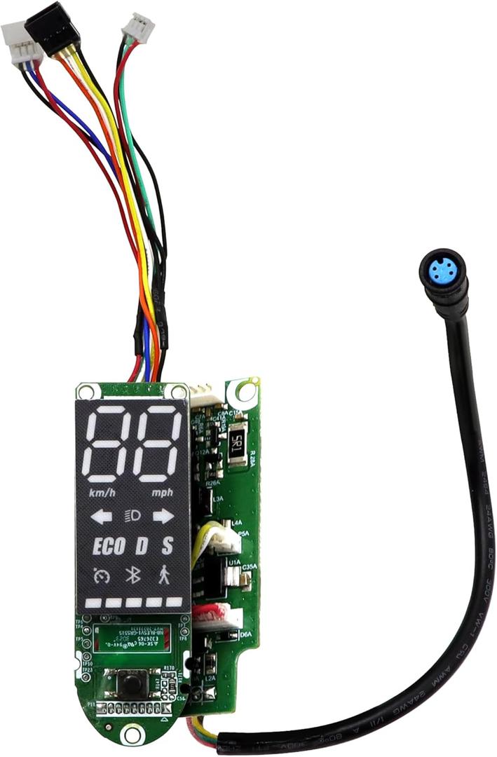stio Scooter Dashboard Compatible with Segway Ninebot MAX G2 G65 Kickscooter,Motherboard LED Display Panel Circuit Board Replacement Instrument Original Accessories