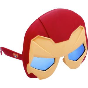 Sun-Staches Hulk, Thor, Iron Man or Captain America Costume Sunglasses