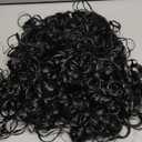 Angelaicos Unisex Wavy Halloween Costume Full Wig Long Dark Brown (Men's Wig) (Black)