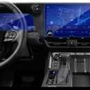 Suitable for 2024-2025 Lexus GX 550 Premium/550 Luxury+/550 Overtrall14+12.3-inch screen protector film 9H Blue Tempered Glass GPS Navigation Touchscreen Protector accessories