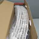 Prelit Christmas Tree Artificial Hinged Xmas Tree with Stand,Multicolor Lights,Decorated for Home Holiday,6FT (Full)