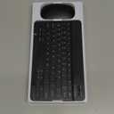 Rechargeable Bluetooth Keyboard and Mouse Combo, Universal Ultra-Slim Wireless Keyboard Mouse Set for Android Windows iPad iPhone Samsung Tablet Portable Compact Keyboard Set (Black)