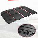 Hard Sport Roof for Polaris Ranger Crew XP 1000/900 & Crew 900/570 Full-Size 2015-2025, Combined Poly Roof Top Sun Visor for Polaris Ranger 4-Seat, Replaces OEM #2889223, 4PCS