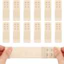PEASUG 12 PCS Bra Extenders 2 Hooks, Bra Strap Extender, 2 Hook Bra Extenders for Women (Beige)