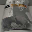 FREE SOLDIER Men's Waterproof Ski Jacket Fleece Lined Warm Winter Snow Coat with Hood Fully Taped Seams (3X-Large, Black)