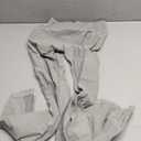 YEOREO Women's Mini Flare Workout Butt Lifting Hidden Scrunch Seamless Yoga Legging Pants (Light Gray)