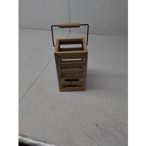 WOODEN CANDLE HOLDER LED CANDLE ONLY 11×6