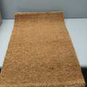 KANKUN Coco Coir Door Mat with Heavy Duty Backing, Welcome Doormat (17" x 30"), Doormat Entrance (Plain - Anti Shedding)