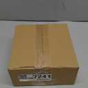 2 Pack Cabinet Door Organizer, Adhesive Wall Mounted Organizer Bins, Clear Storage Caddy, Stackable Basket for Kitchen Cabinets, Bathroom, Pantry, Office, and Tabletop Organization