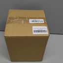 Modern Small Table Lamp with Grey Metal Base and Linen Shade, 10.4 Inch Nightstand Light for Bedroom, Living Room, Desk, Dorm (Gray)