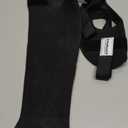 Dog Recovery Socks - Waterproof Paw Protectors with Non-Slip Sole | Post-Surgery Boots for Wound Protection | Anti-Licking Sleeves for Dogs (Black, 4XL_Right)