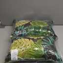 Pillow Perfect Outdoor/Indoor Pillows, Lumbar - 11.5" x 18.5", Green Tropique Peridot, 2 Count