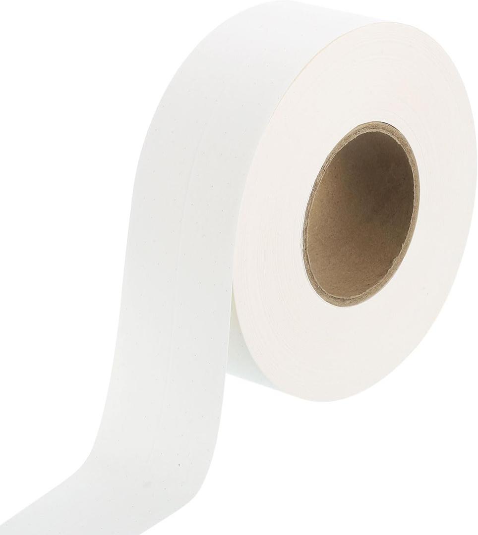 uxcell Drywall Joint Tape, 2" x 246Ft Waterproof Stress Crack Tape, Wall Patch Repair Fabric Roll for Seam Concrete, Wall Sheetrock, Ceiling Crack, White