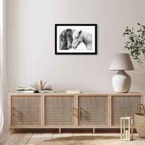 Americanflat 14x20 Picture Frame with Polished Plexiglass - Use as 11x17 Frame with Mat or 14x20 Frame Without Mat - Epic Collection - Wide Picture Frame for Wall Display - Black (Pack of 1) 