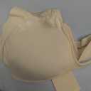 SHAPERMINT Sweetheart Bras for Women  Wireless Push Up Bra with Support, Full Coverage Seamless Bralette (X-Large, Chai)